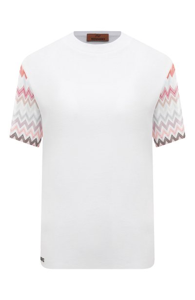 Женская хлопковая футболка MISSONI, арт. DS24SL03/BJ00JU