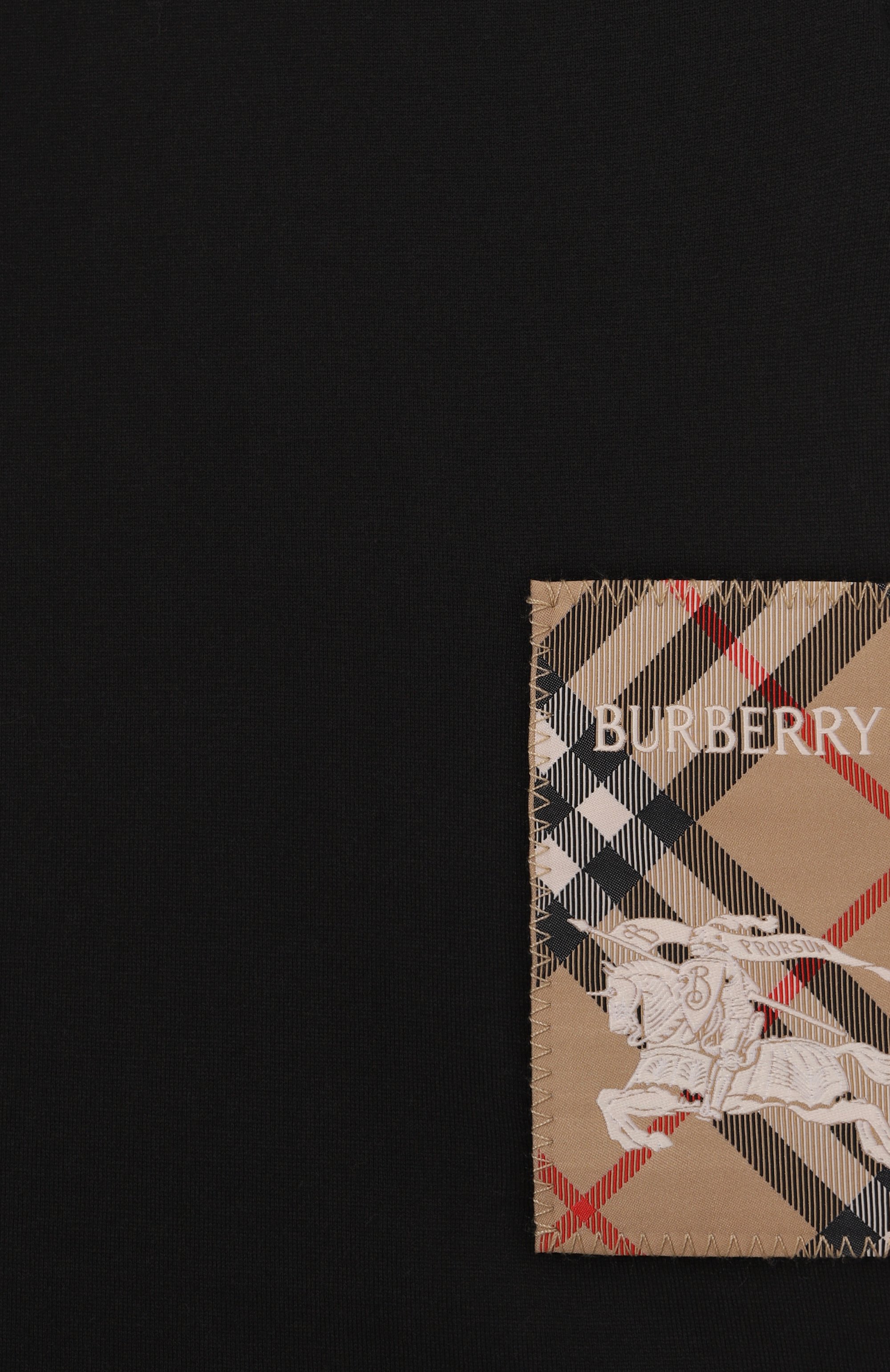Хлопковая футболка BURBERRY, арт. 8108603, фото 3