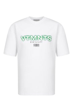 Хлопковая футболка VTMNTS, арт. VL18TR700W, фото 1