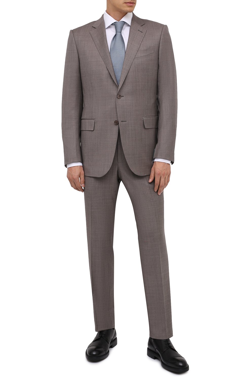 Кожаные дерби MORESCHI черного цвета по цене 52900 руб., арт. 43560/SD/B0RG0GNA/F.NAPPA, фото 2 Кожаные дерби MORESCHI, арт. 43560/SD/B0RG0GNA/F.NAPPA, фото 2