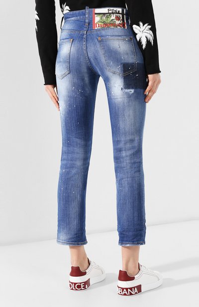 Джинсы с потертостями DSQUARED2, арт. S72LB0197/S30342, фото 4