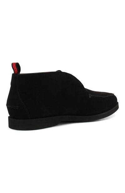 Замшевые ботинки KITON черного цвета по цене 125500 руб., арт. USSFLYN00104, фото 4 Замшевые ботинки KITON, арт. USSFLYN00104, фото 4