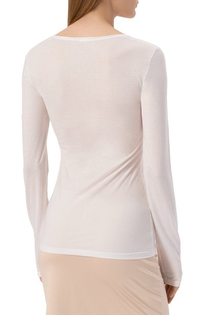 Хлопковый лонгслив HANRO, арт. 071829, фото 4