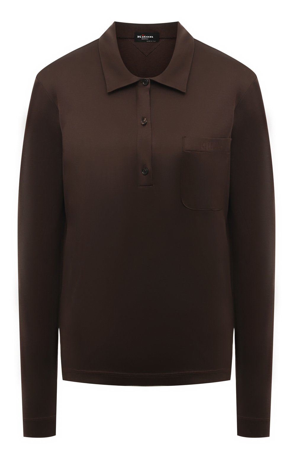 Хлопковое поло KITON, арт. D58440H080512121, фото 1