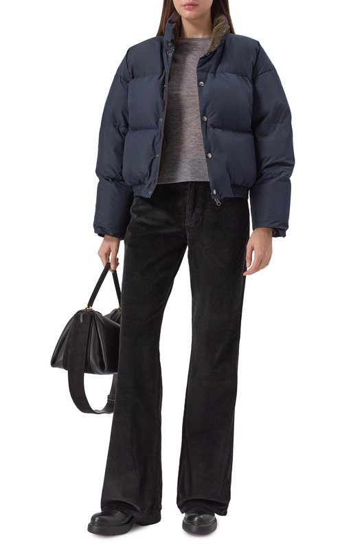 Вельветовые брюки Pinko 105662/A2WS Чёрный  105662/A2WS Фото 2