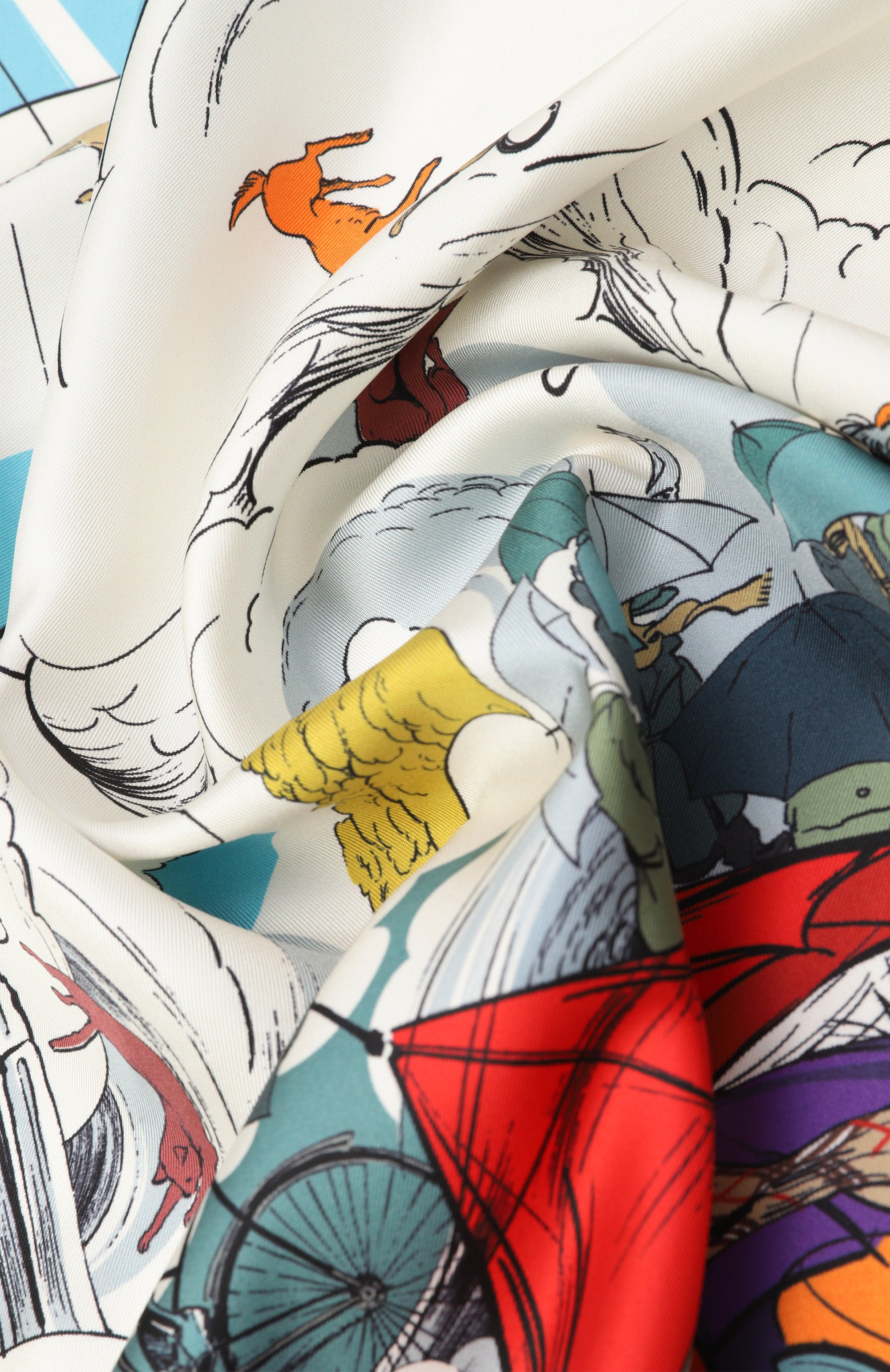 Шелковый платок BURBERRY, арт. 8120327, фото 3