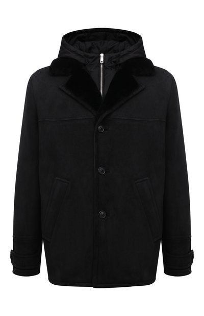 Мужская комплект из дубленки и жилета PRADA, арт. UPS544-889-F0002