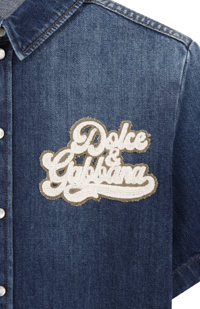 Джинсовая рубашка DOLCE & GABBANA, арт. L44S77/LDD66_001, фото 3