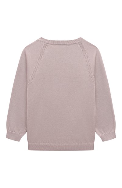 Хлопковый пуловер BRUNELLO CUCINELLI розового цвета по цене 42300 руб., арт. B29M20700, фото 2 Хлопковый пуловер BRUNELLO CUCINELLI, арт. B29M20700, фото 2