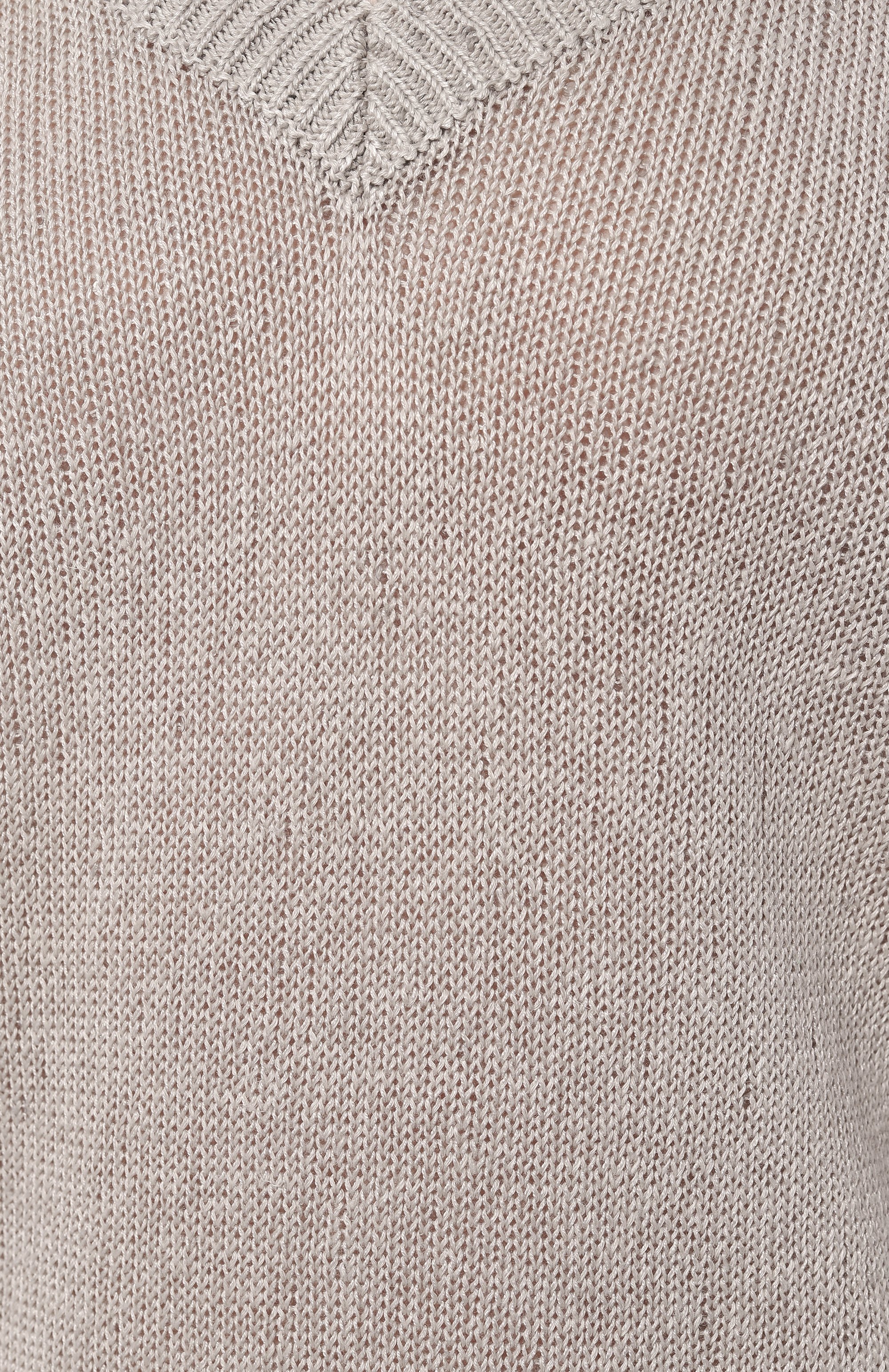 Пуловер изо льна и шелка BRUNELLO CUCINELLI, арт. M1000B1033, фото 5