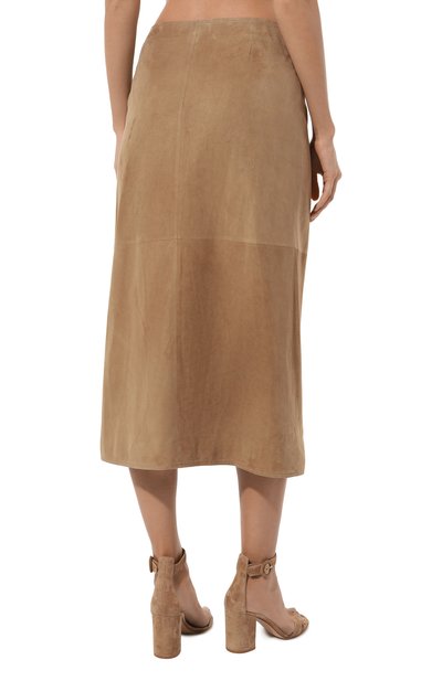 Замшевая юбка MVST, арт. ZBET-Y054, фото 4