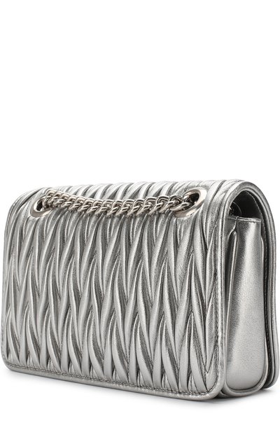Кожаная сумка на цепочке MIU MIU, арт. 5BD023-N88-F0135-OOO, фото 2