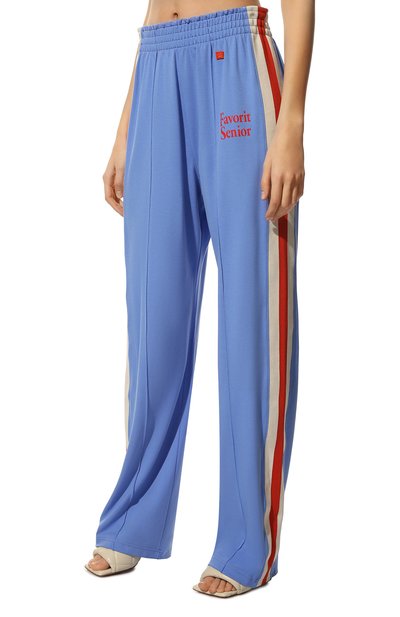 Брюки ACNE STUDIOS голубого цвета по цене 51700 руб., арт. CK0041/W, фото 3 Брюки ACNE STUDIOS, арт. CK0041/W, фото 3