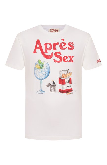 Мужс�кая хлопковая футболка MC2 SAINT BARTH, арт. STBM TSHIRT MAN/02248H
