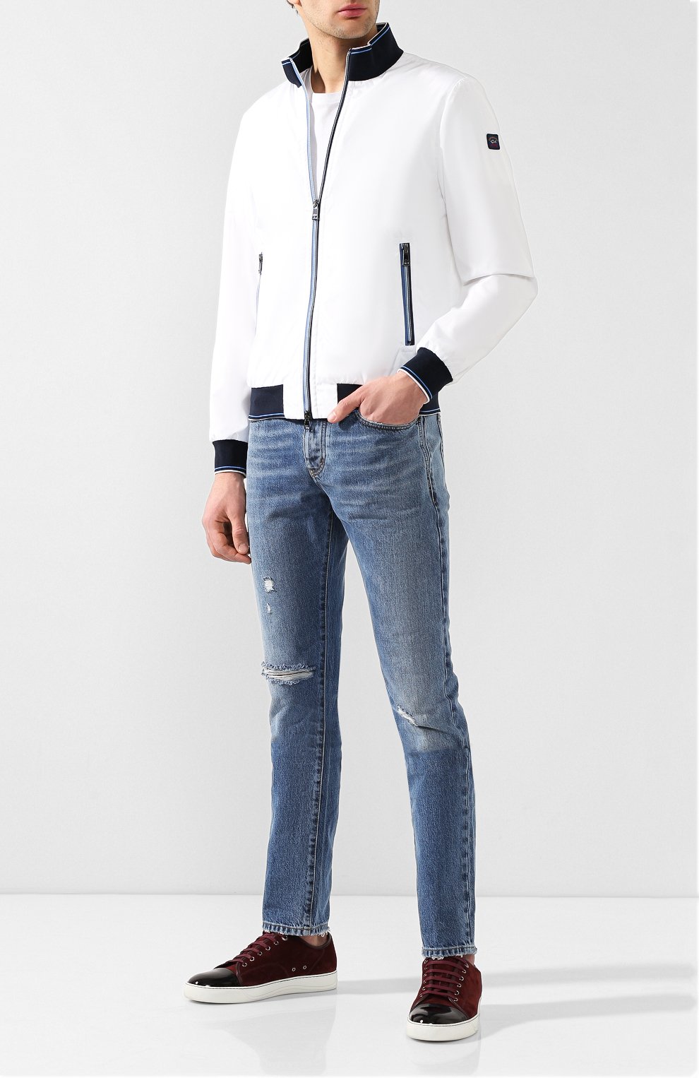 Замшевые кеды LANVIN, арт. FM-SKDBB1-VBAL-P15, фото 2