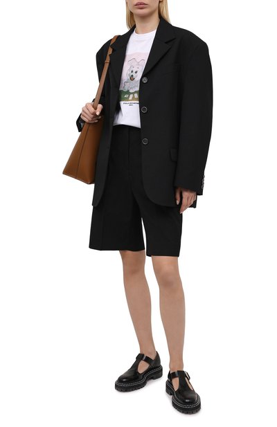 Хлопковая футболка STELLA MCCARTNEY, арт. 381701/S0W63, фото 2
