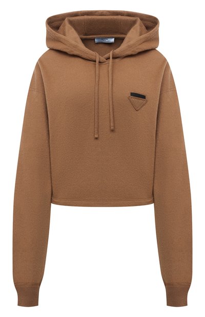 Худи из шерсти и каш емира PRADA, арт. 39533-1ZCF-F0040-212, фото 1