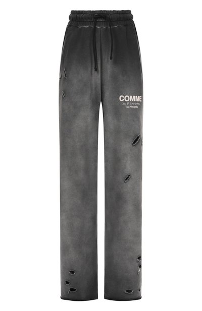 Женские хлопковые брюки COMME DES FUCKDOWN, арт. CFABW01237
