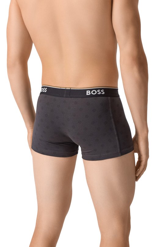 Комплект из трех боксеров BOSS 50531701 Чёрный  50531701 Фото 3