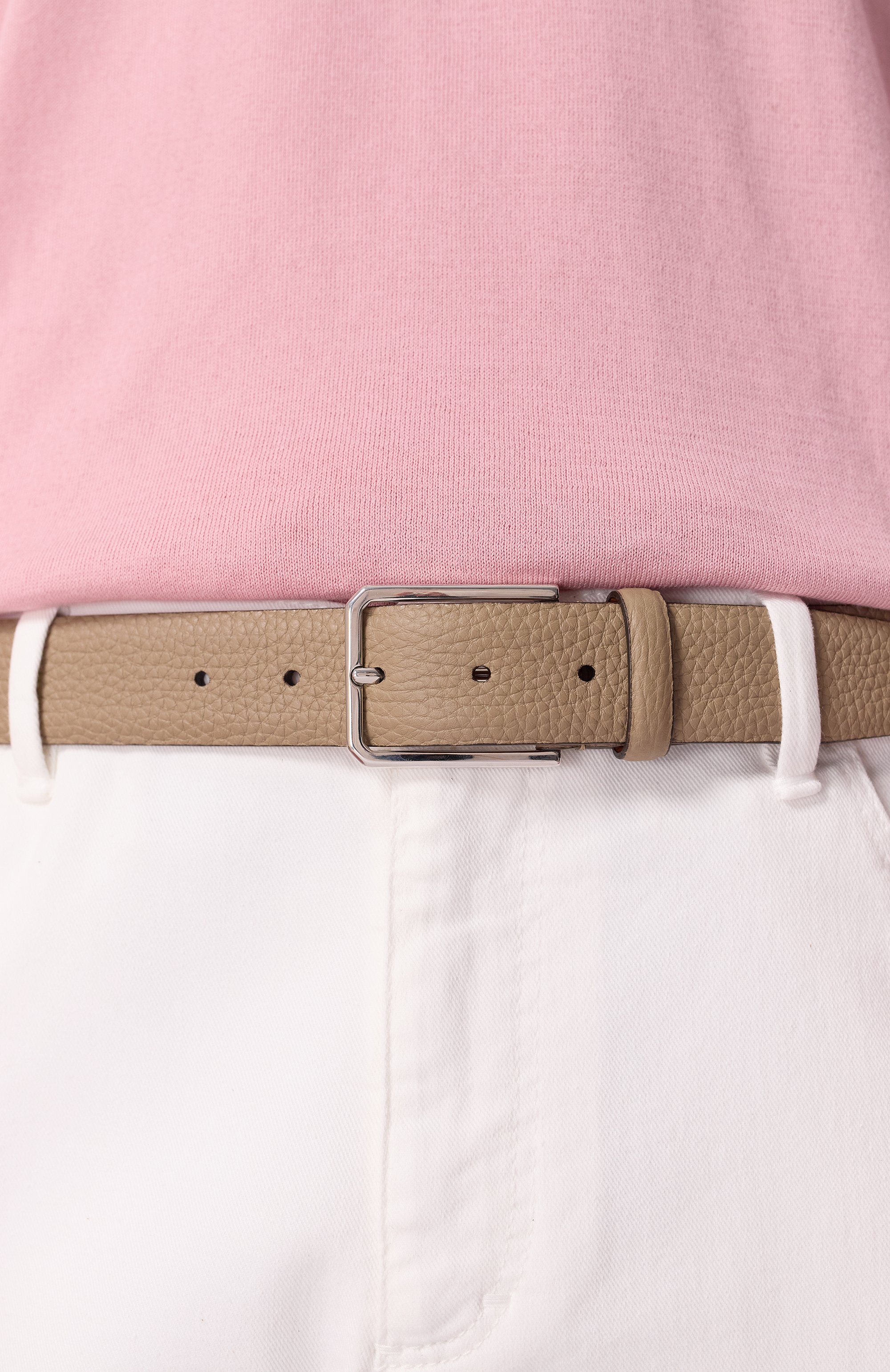 Кожаный ремень SANTONI, арт. CM35VS003B91EMIA, фото 2