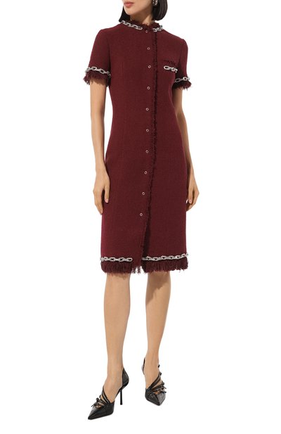 Хлопковое платье GIUSEPPE DI MORABITO, арт. 03PFDR422 03332, фото 3