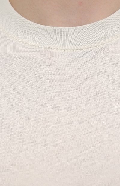 Хлопковый джемпер FIORONI кремового цвета по цене 41300 руб., арт. MK20260A2, фото 5 Хлопковый джемпер FIORONI, арт. MK20260A2, фото 5