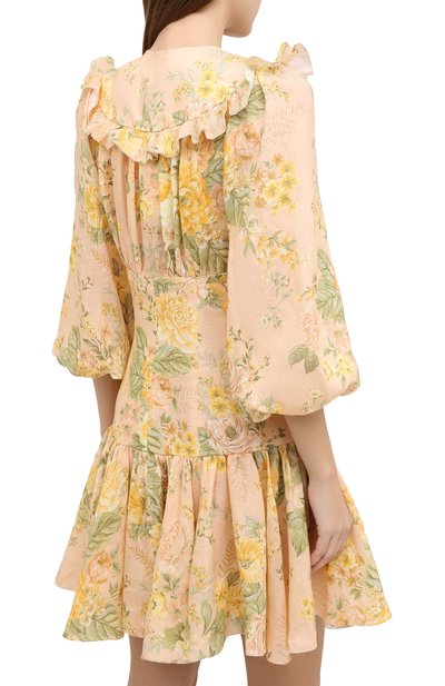 Льняное платье ZIMMERMANN, арт. 8665DAME, фото 4