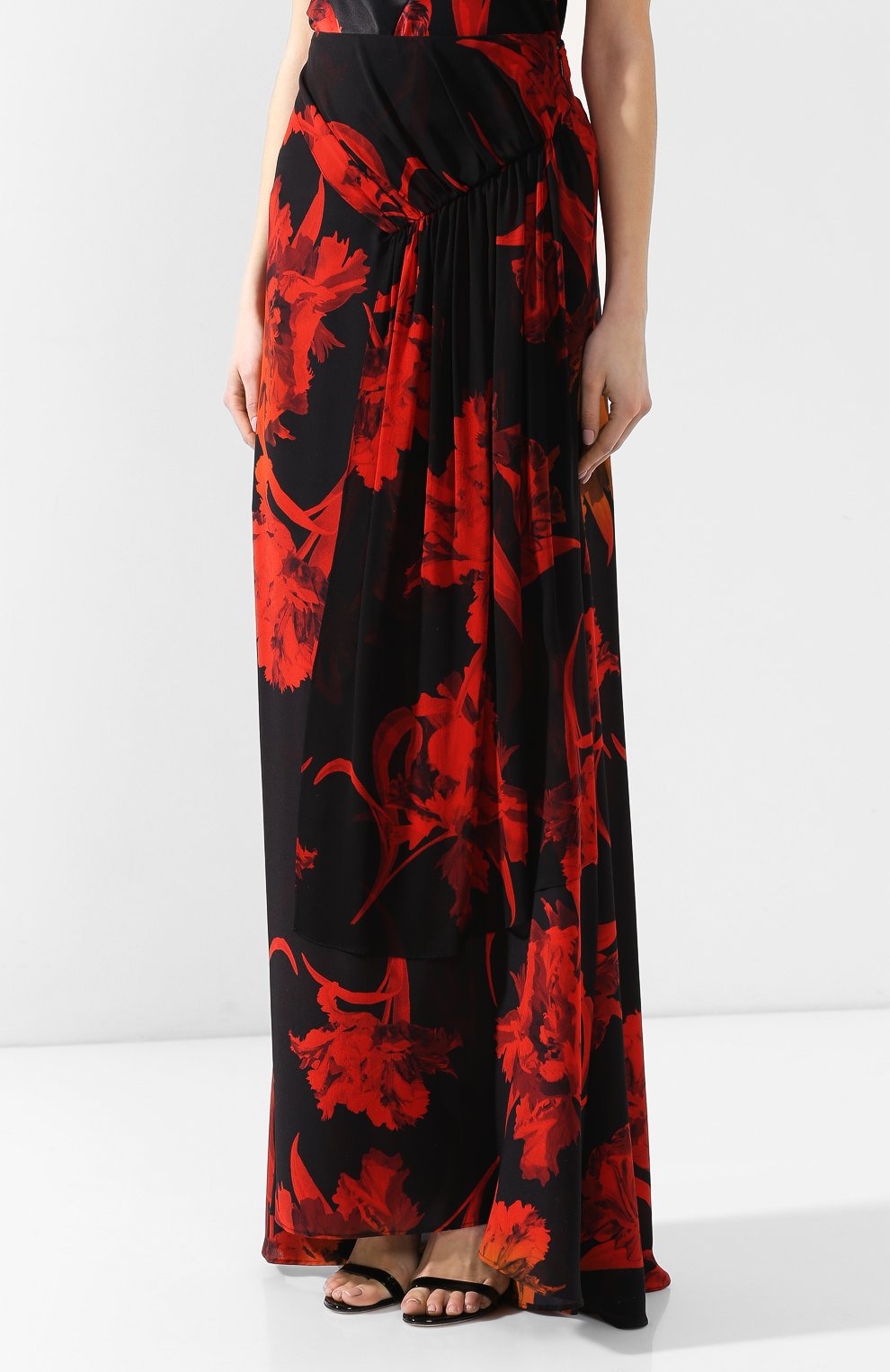 Шелковая юбка ROBERTO CAVALLI, арт. IQT309/SQP68, фото 3