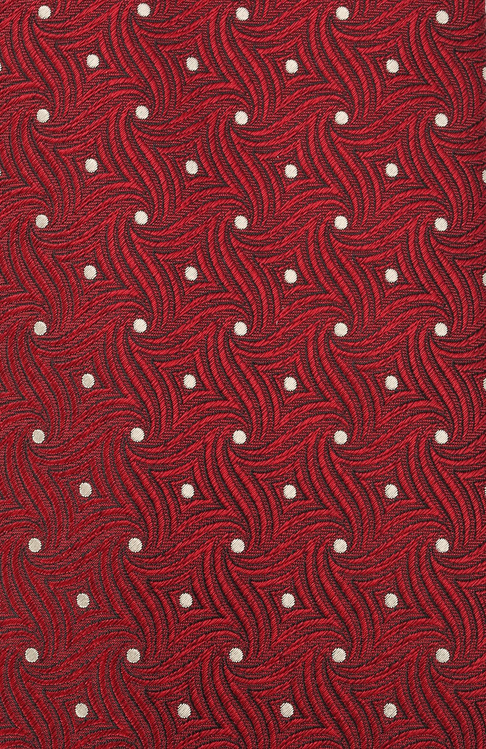 Шелковый галстук ZEGNA красного цвета по цене 19650 руб., арт. Z2D21T/1XW, фото 4 Шелковый галстук ZEGNA, арт. Z2D21T/1XW, фото 4