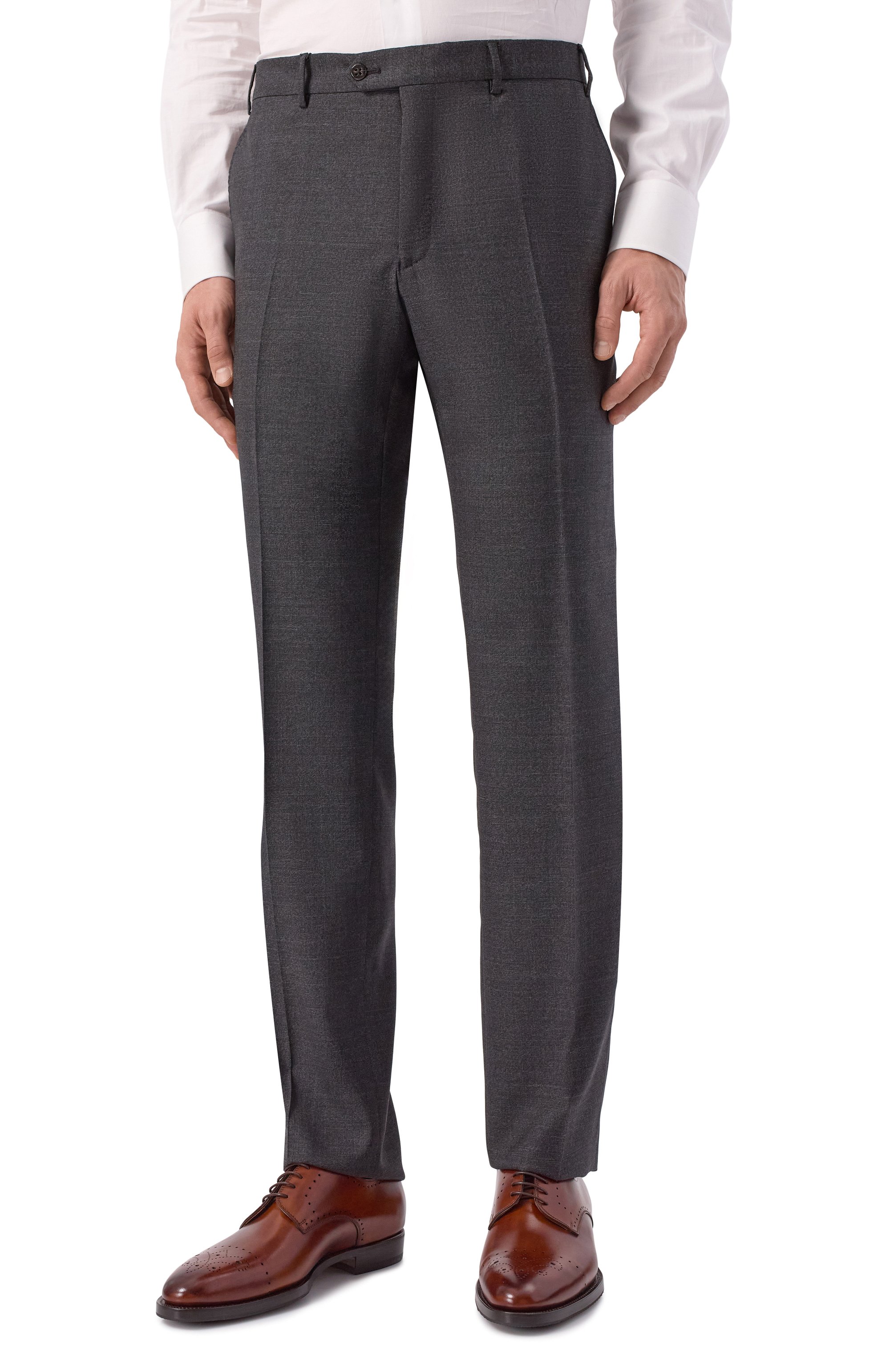 Шерстяной костюм CORNELIANI темно-серого цвета по цене 192500 руб., арт. 266008-2617427_SET, фото 4 Шерстяной костюм CORNELIANI, арт. 266008-2617427_SET, фото 4