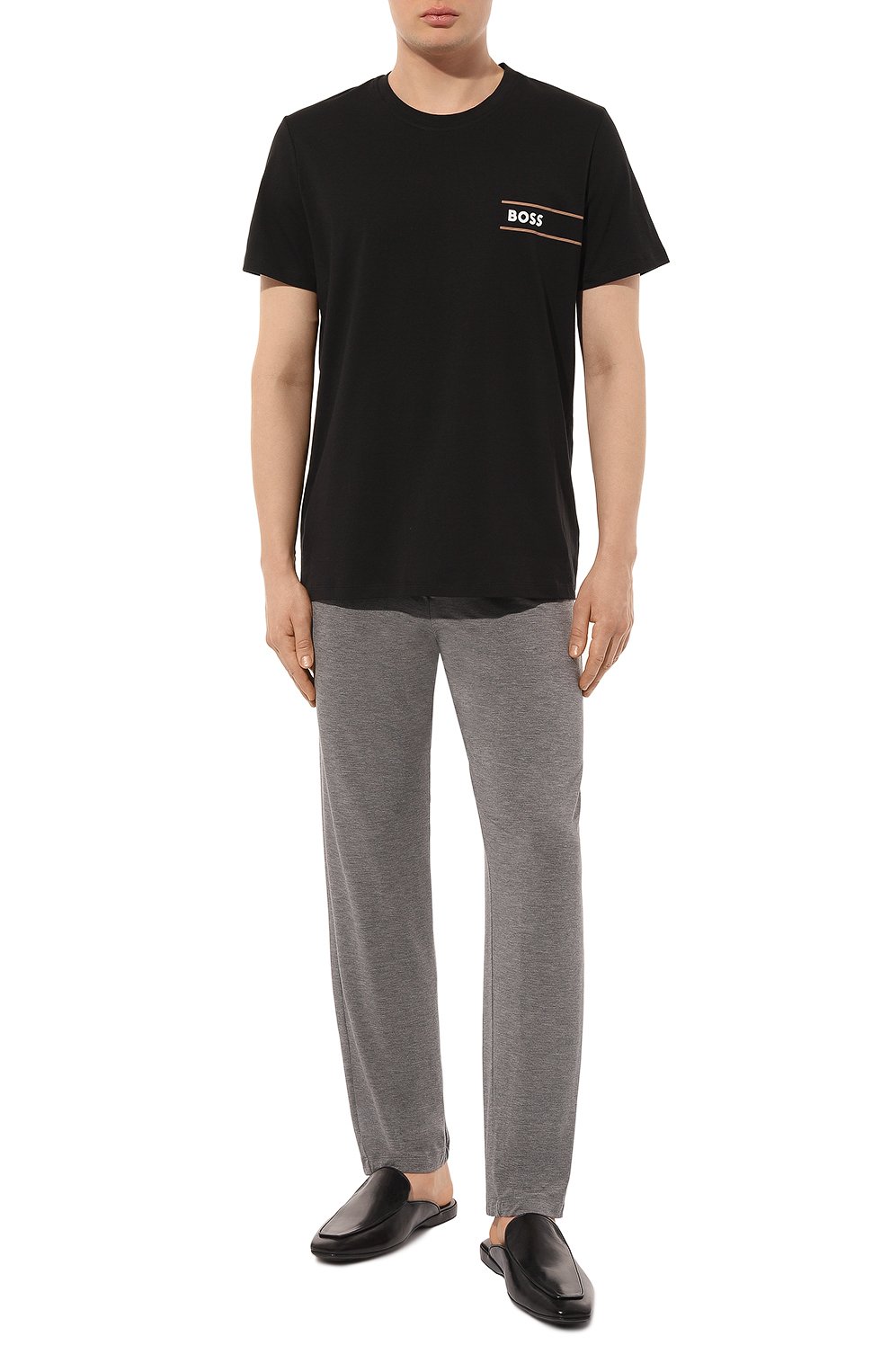 Хлопковая футболка BOSS, арт. 50508744, фото 2