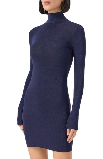 Платье из вискозы SELF-PORTRAIT, арт. PF25087SBL, фото 3