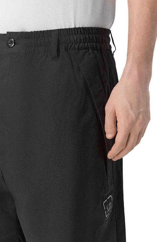 Хлопковые шорты C.P. Company 20CLBE039A/110542A Чёрный  20CLBE039A/110542A Фото 5