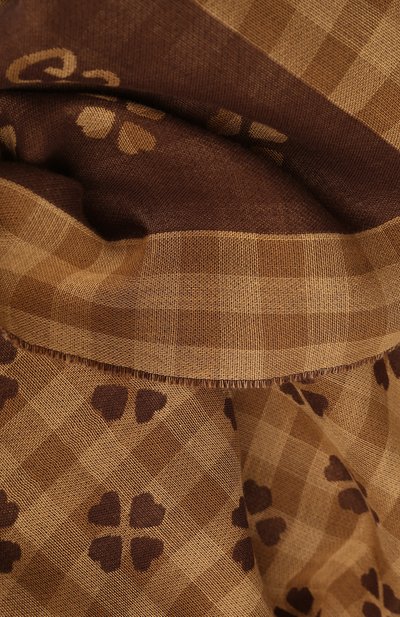 Хлопковый шарф GUCCI, арт. 662446 4G114, фото 4