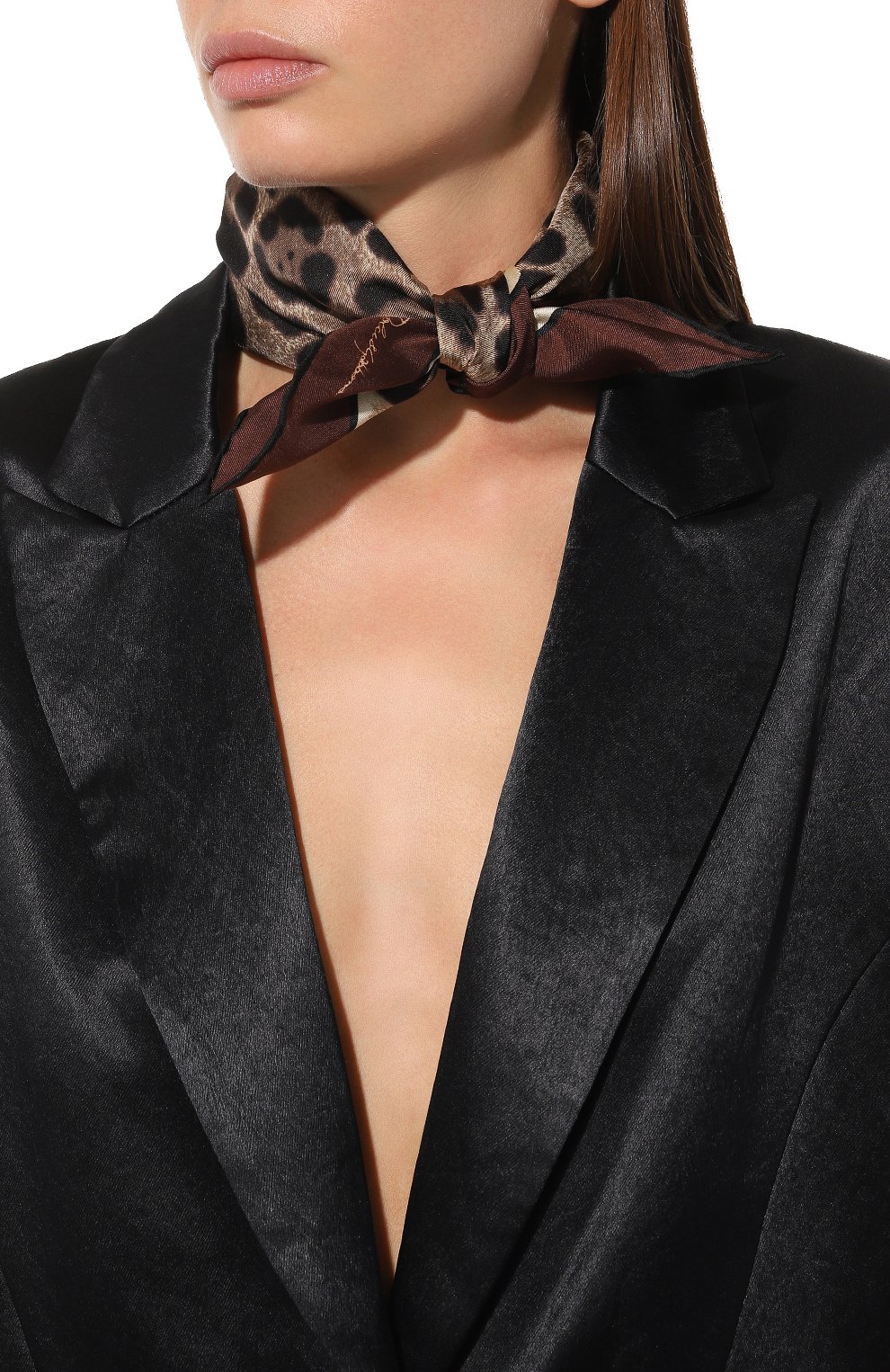 Шелковый платок DOLCE & GABBANA, арт. FN093R/GDBYZ, фото 2