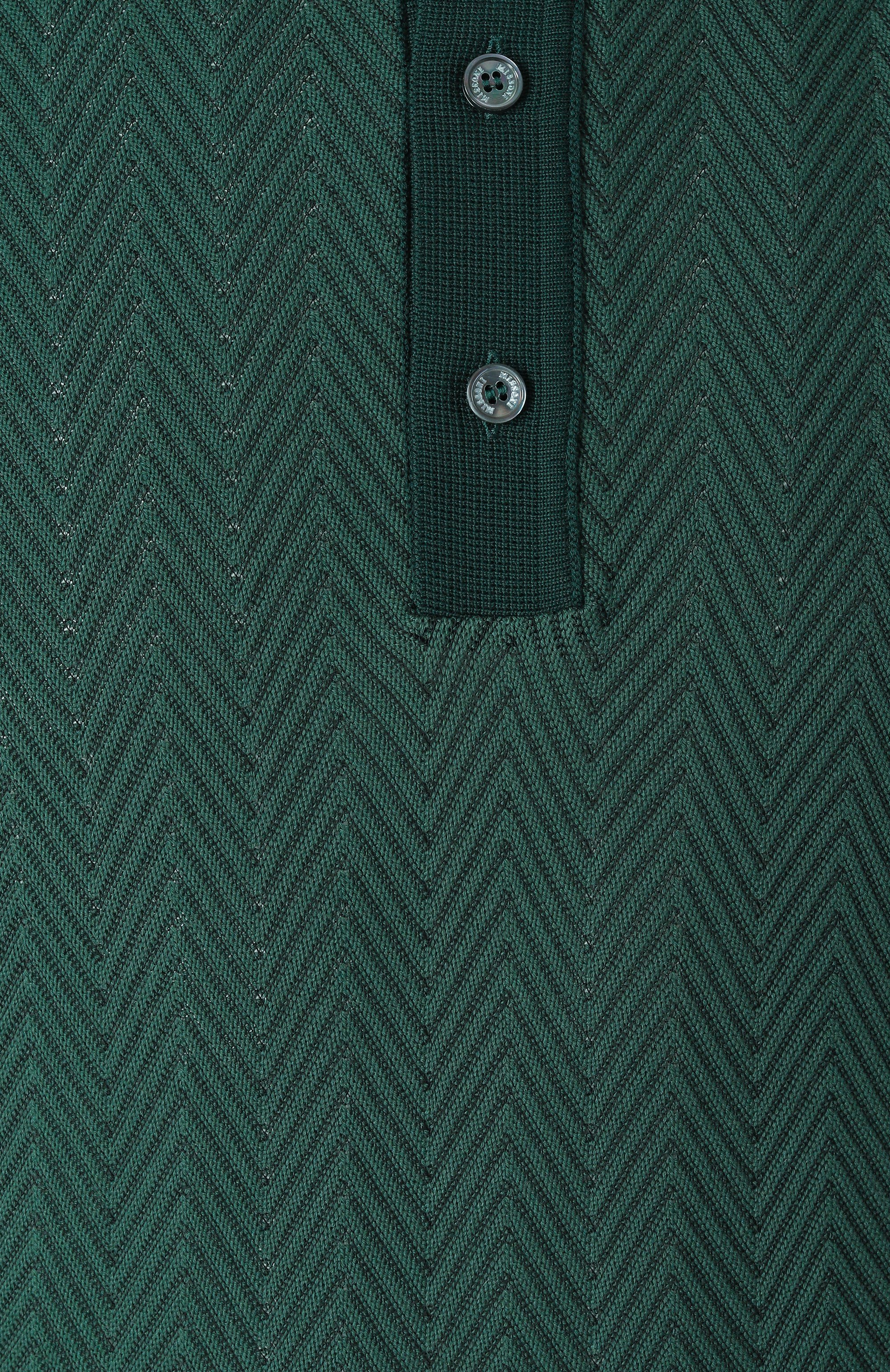 Хлопковое поло MISSONI, арт. US25S20N/BR0122, фото 6