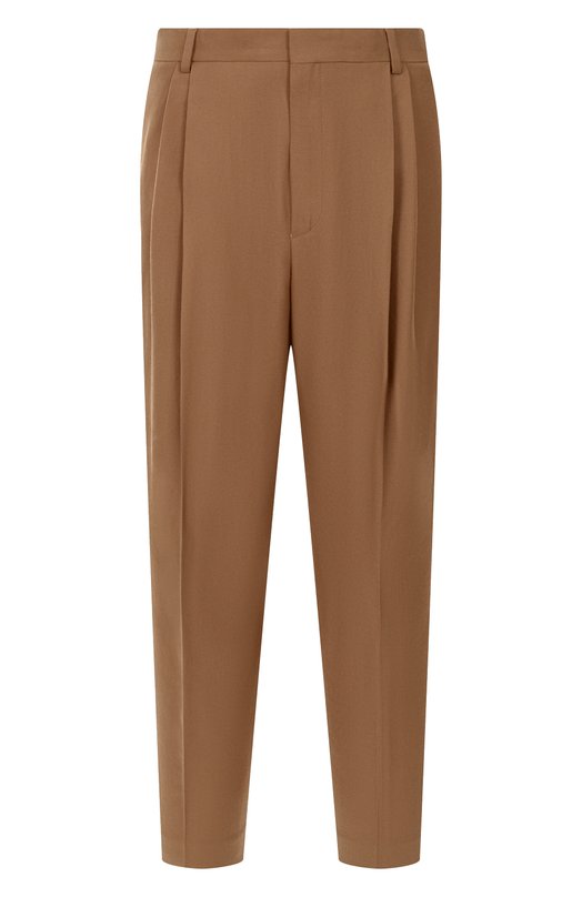 Шерстяные брюки Dries Van Noten 020998-2246-712 Бежевый 020998-2246-712