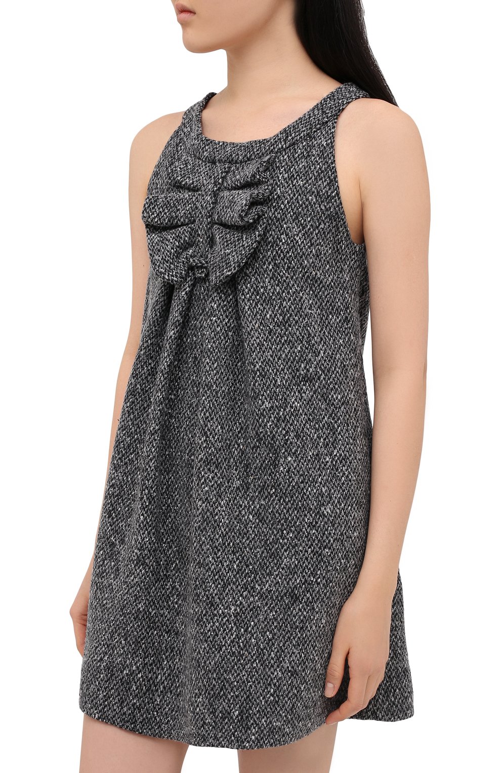 Шерстяное платье MSGM, арт. 2942MDA257 207816, фото 3
