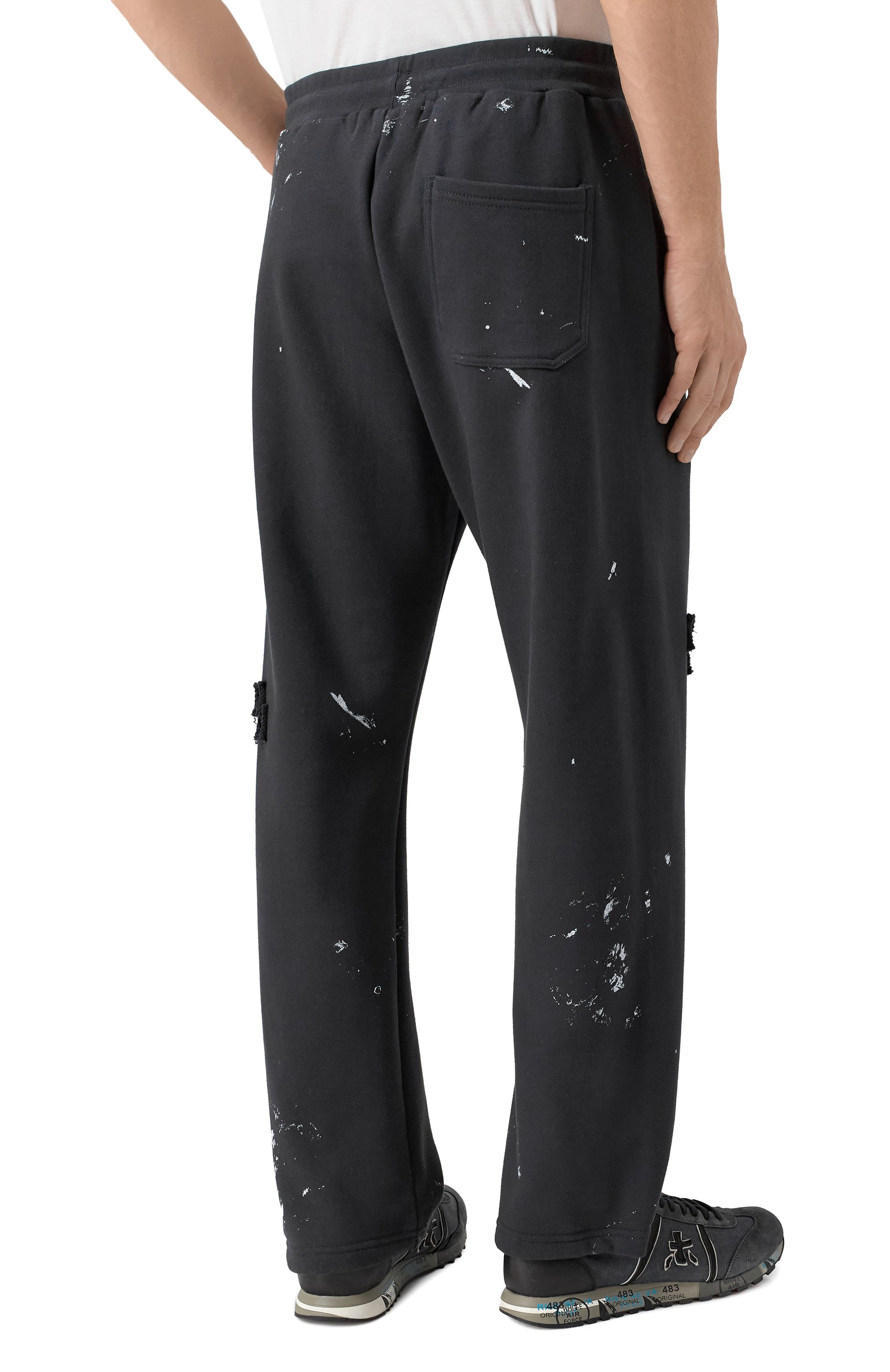 Хлопковые брюки DOMREBEL, арт. M STAFF SWEATPANTS, фото 4