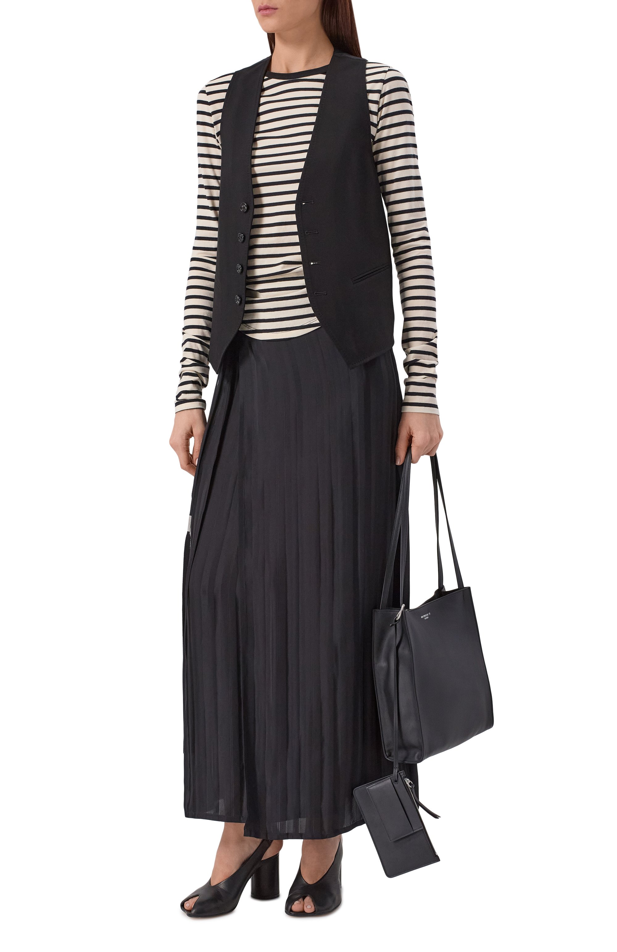 Хлопковый лонгслив ANN DEMEULEMEESTER, арт. B0012327/FA717, фото 2