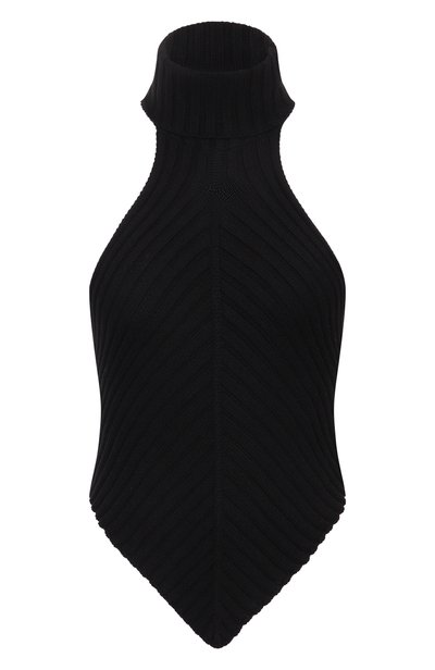 Женский топ из хлопка и кашемира ANN DEMEULEMEESTER, арт. B0014323/KN085