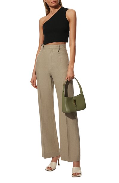 Льняные брюки JACQUEMUS, арт. 211PA003-1029, фото 2