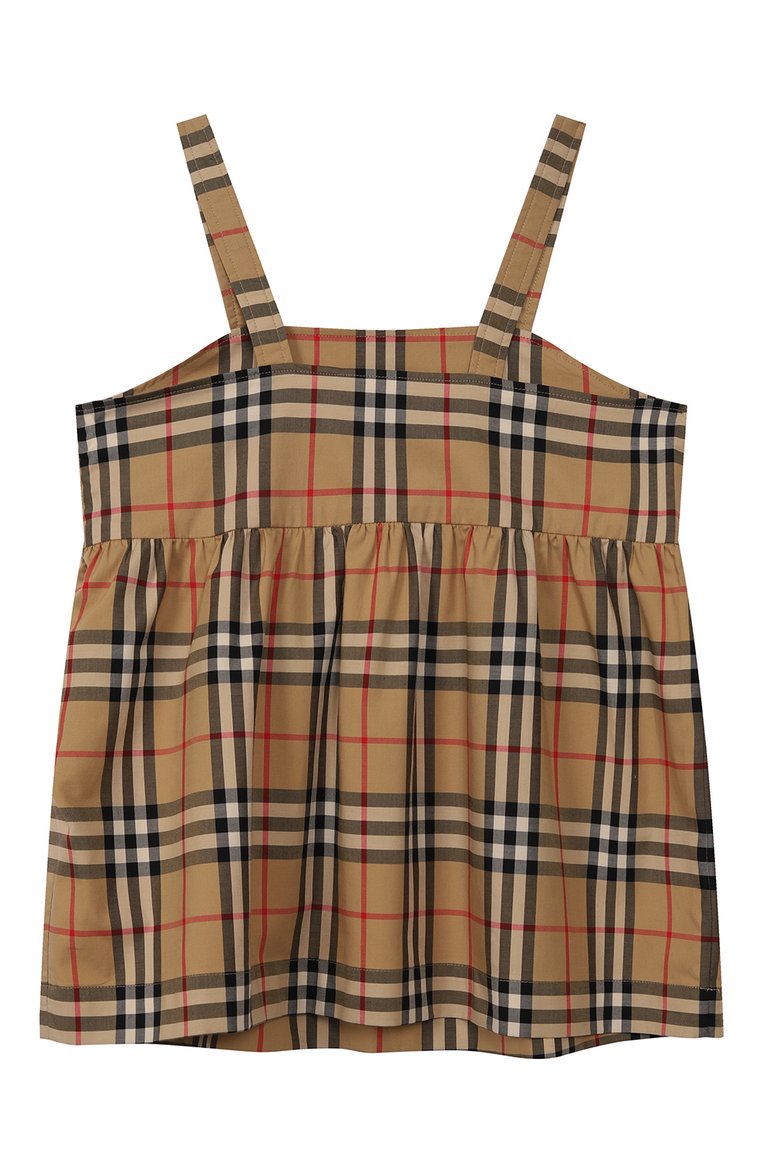 Хлопковый топ BURBERRY, арт. 8062690A7028_, фото 2
