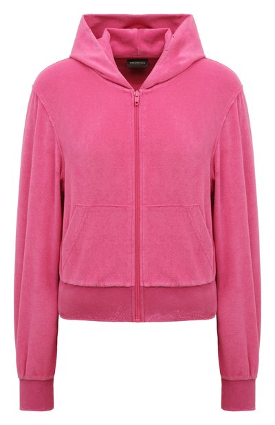 Хлопковая толстовка BALENCIAGA розового цвета по цене 213000 руб., арт. 791755/TQVU8, фото 1 Хлопковая толстовка BALENCIAGA, арт. 791755/TQVU8, фото 1