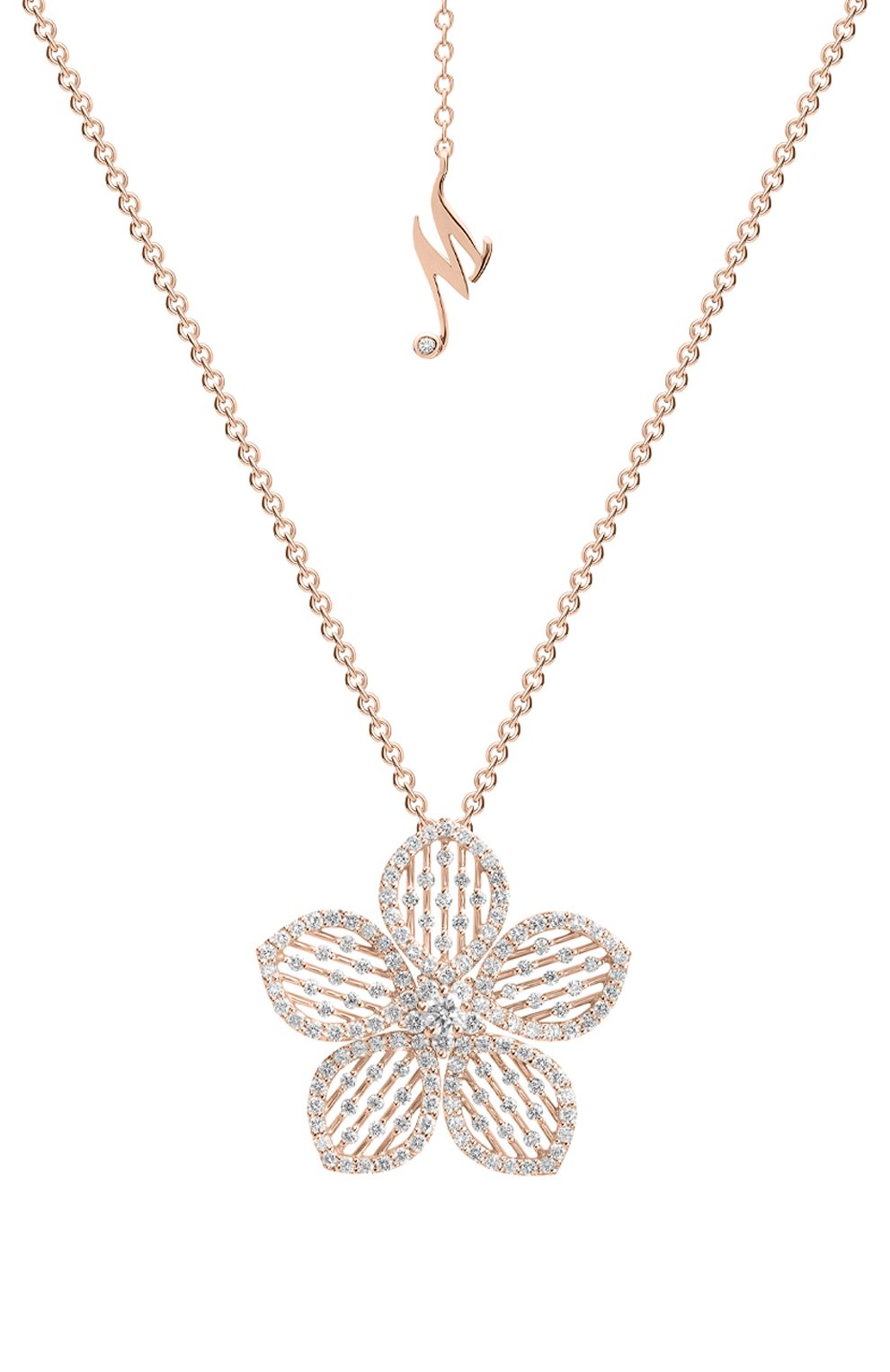 Кулон MERCURY бесцветного цвета по цене 1001000 руб., арт. MP24979/RG/FL, фото 1 Кулон MERCURY, арт. MP24979/RG/FL, фото 1