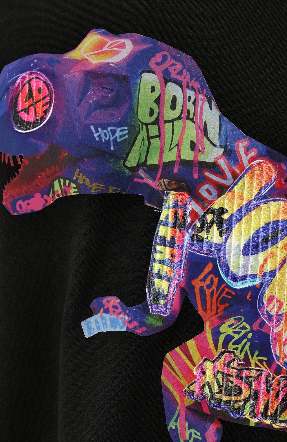 Хлопковый свитшот JUUN.J черного цвета по цене 25500 руб., арт. JC9341P265, фото 5 Хлопковый свитшот JUUN.J, арт. JC9341P265, фото 5