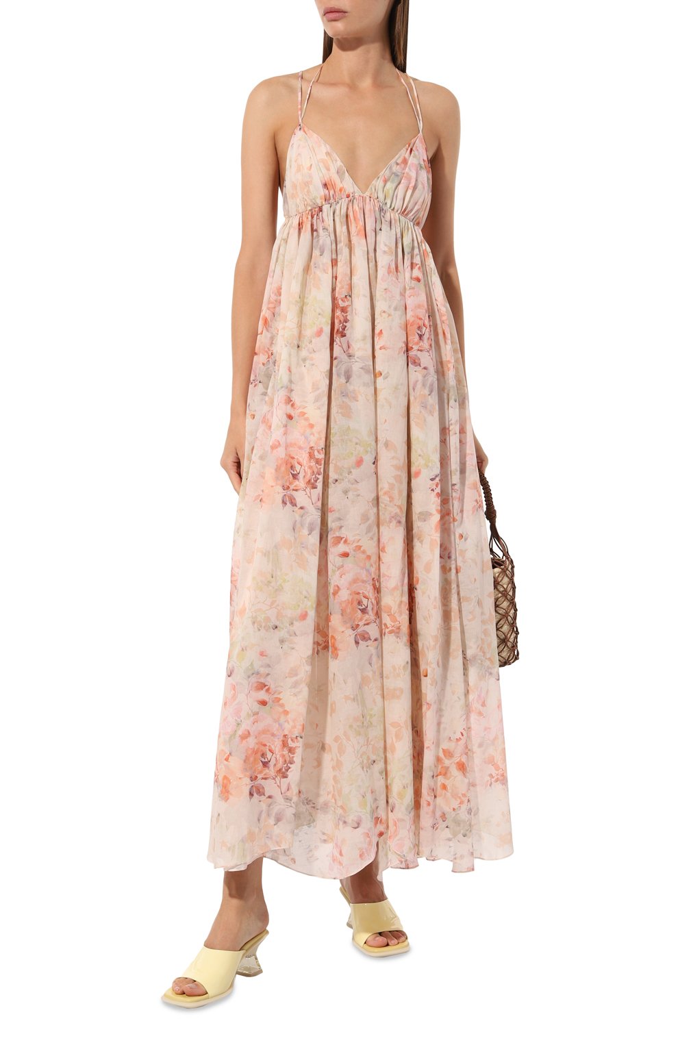 Платье из хлопка и шелка YVON, арт. 00 30021, фото 2