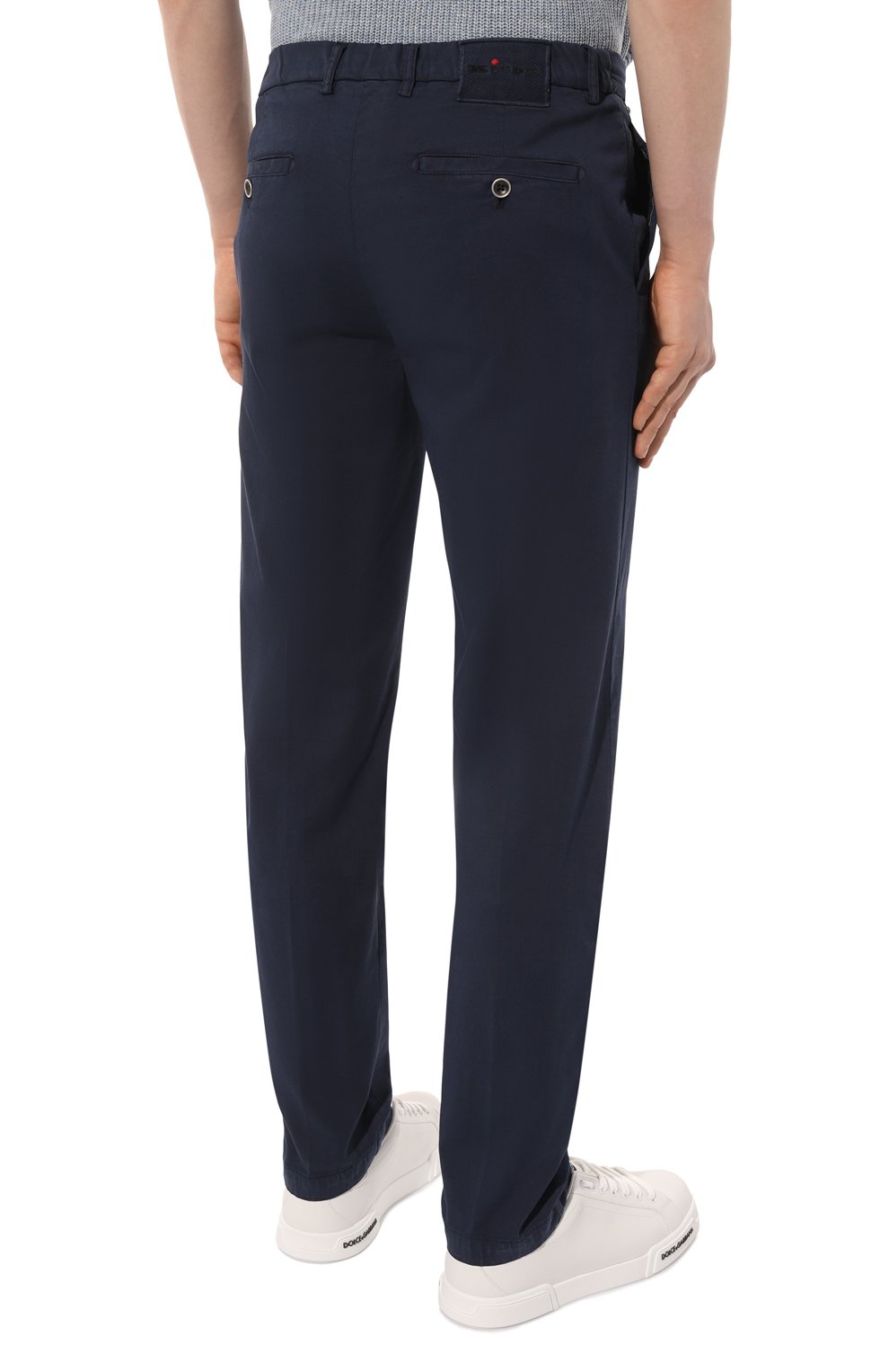 Брюки из хлопка и шелка KITON, арт. UFPPEK0606D, фото 4