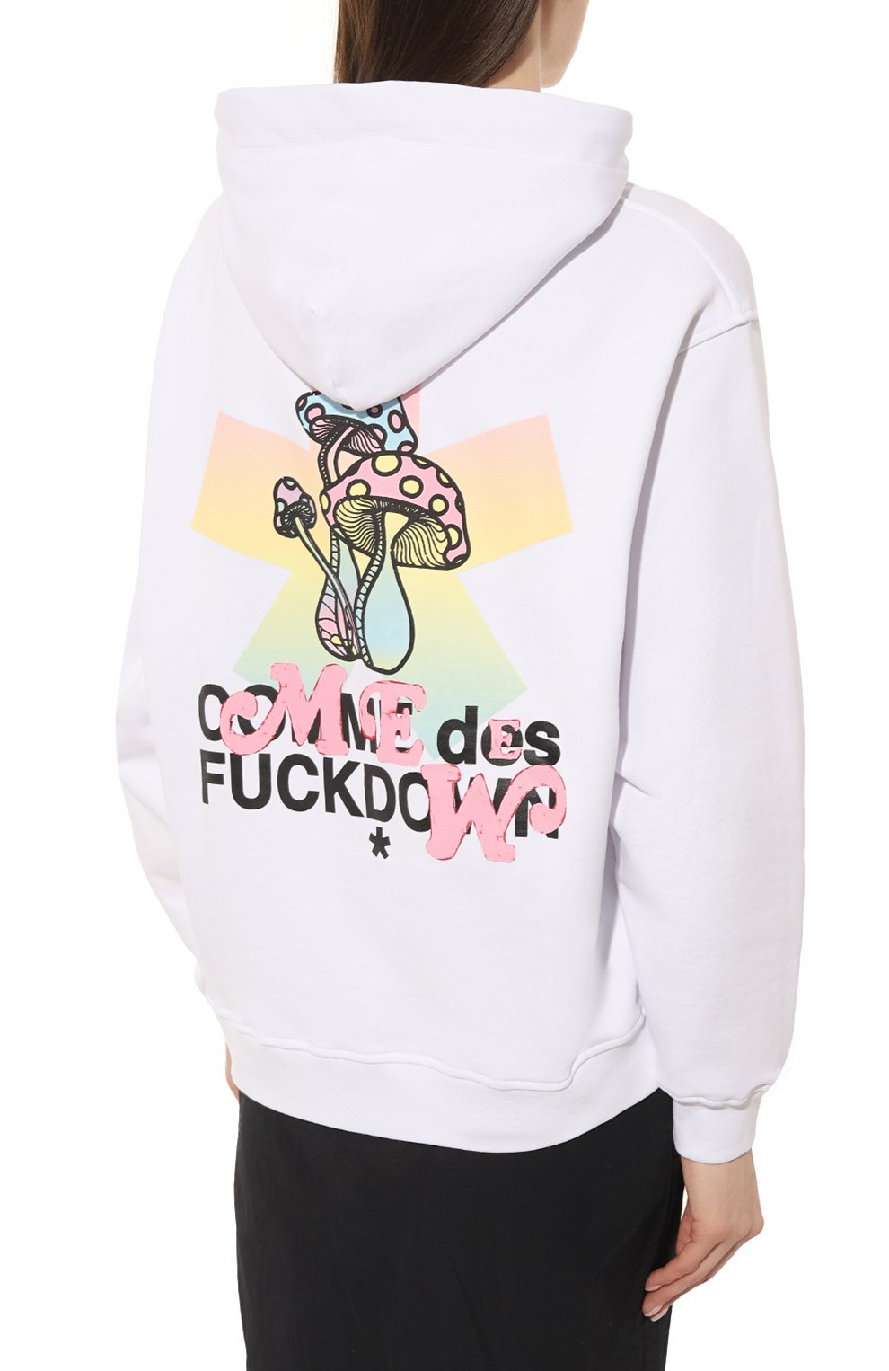 Хлопковое худи COMME DES FUCKDOWN, арт. CDFD2311, фото 4