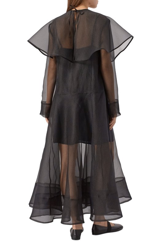 Платье Ganni W1110 Чёрный  W1110 Фото 3